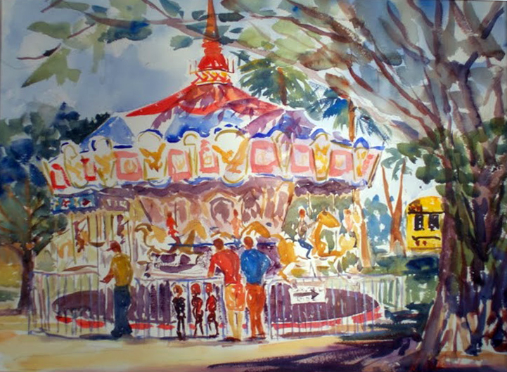 Carousel at Old School Square