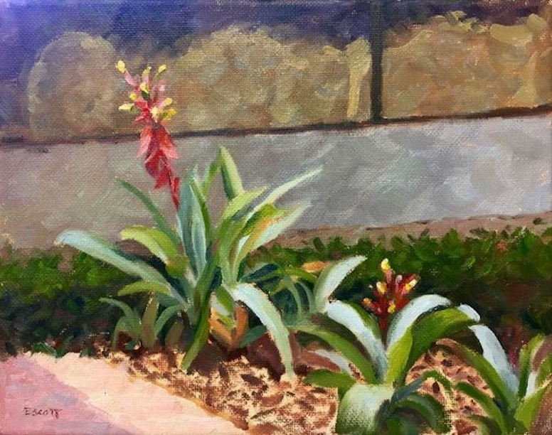 Painting by Shawn Escott