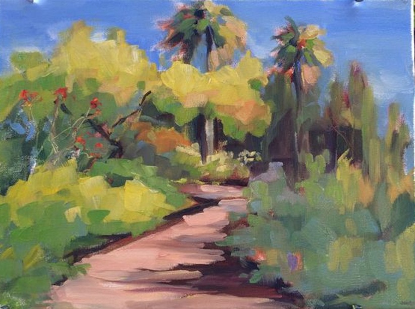 Painting by Linda Fleishman