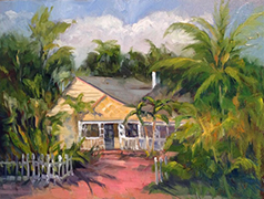 Yellow Cottage at Delray by Kerry Eriksen
