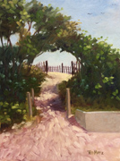 Surfers Path at Jupiter Beach Park by Ted Matz