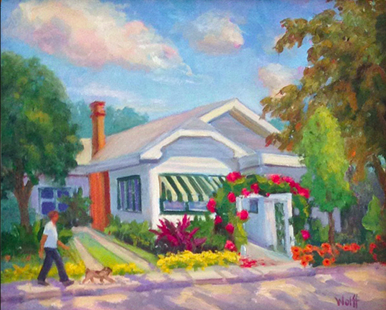 Cason Cottage by Sheila Wolff