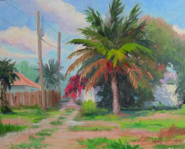 Delray Alley by Sheila Wolff
