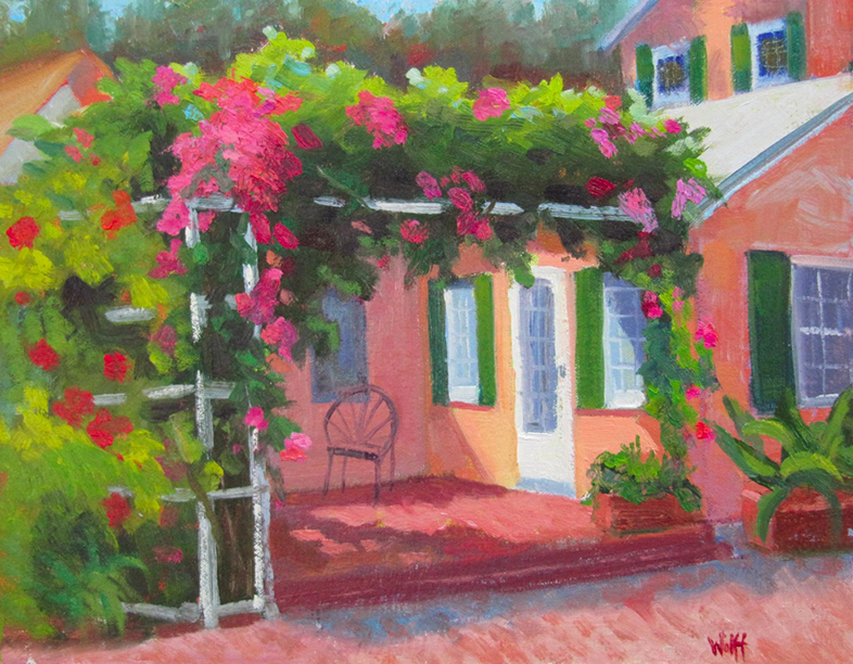 Karen's Trellis at Marina Way by Sheila Wolff