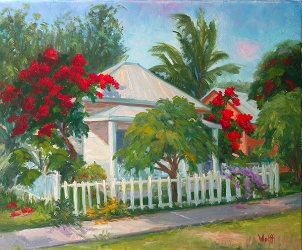 Delray Street by Sheila Wolff